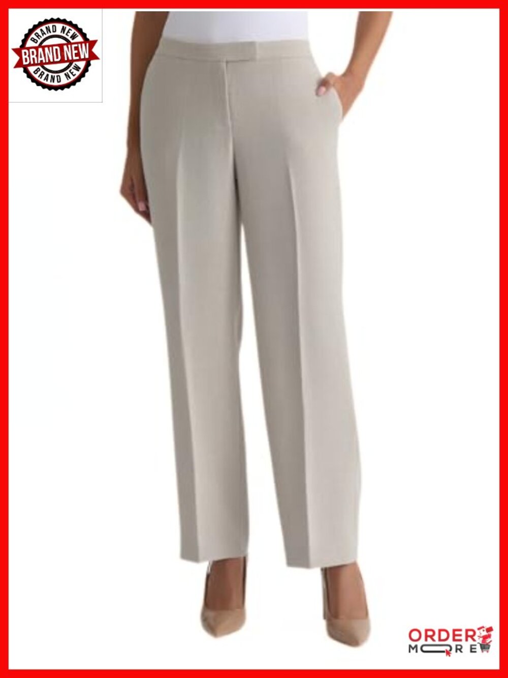 Women's Pebble Crepe Trouser Pant